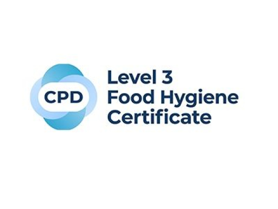 Level 3 Food Hygiene Certificate