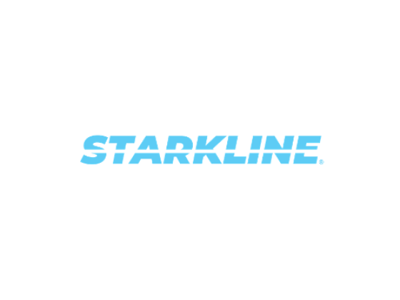 Starkline logo displayed prominently in blue text