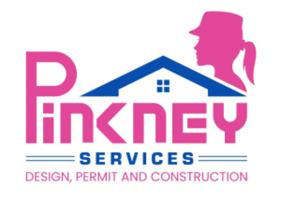 Logo for design, permit, and construction services