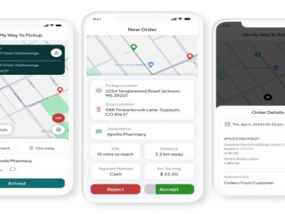 Medicine delivery app