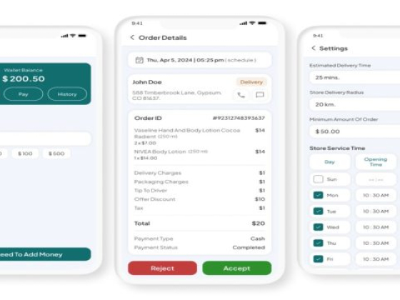 Medicine delivery app
