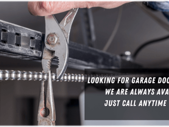 24/7 garage door maintenance service available