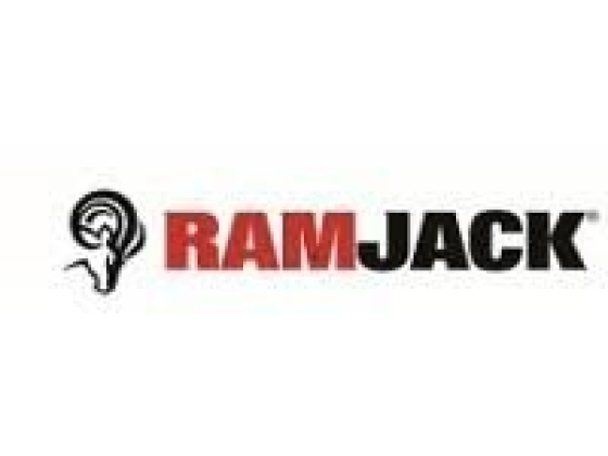RAMJACK logo featuring stylized ram head