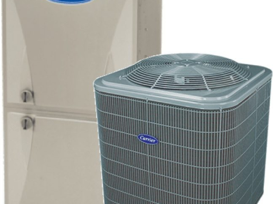 Carrier heating and cooling system components