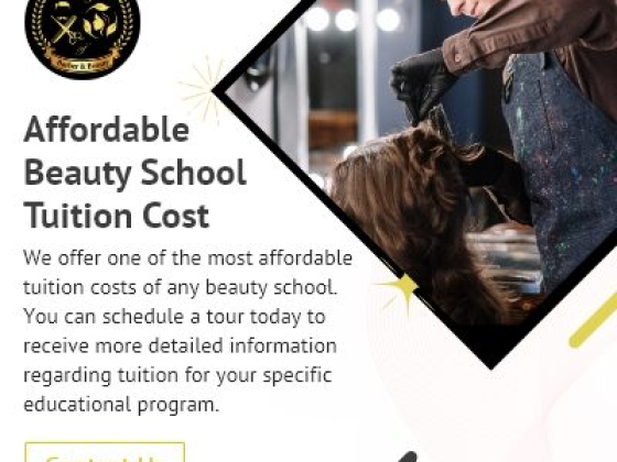 Affordable beauty school tuition cost promotion