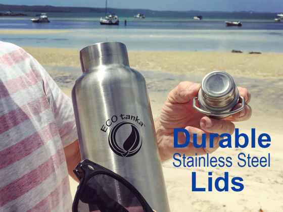 ECOtanka Stainless Steel Drink bottles, cover, cups, lids & foodBOXes
