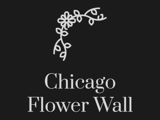 Chicago Flower Wall