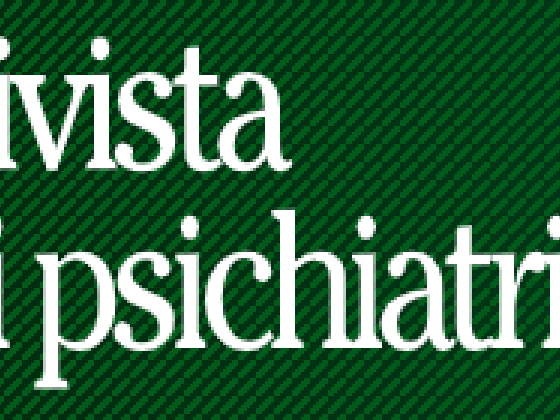 Rivista di Psichiatria - Online Journal for Mental Health Professionals