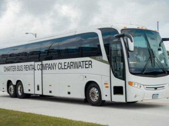 Charter Bus Rental Company Clearwater