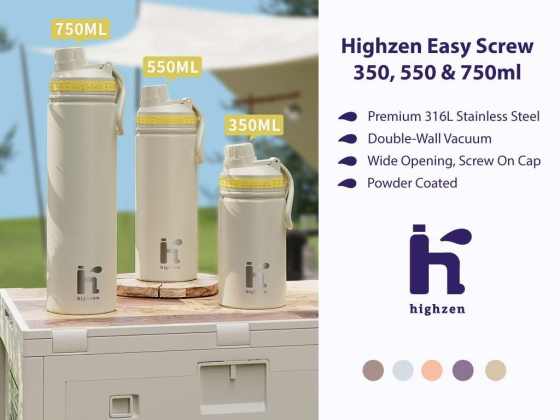 Highzen Screw-Easy Vacuum Bottle SWK – 550ml