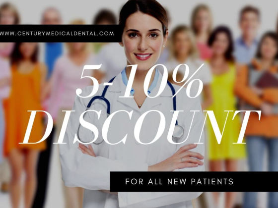 Century Medical & Dental Center offers a discount