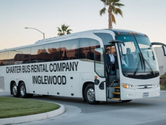 Charter Bus Rental Company Inglewood