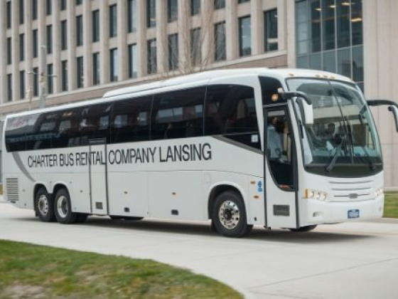 Charter Bus Rental Company Lansing