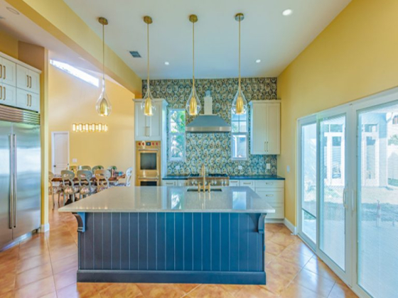 Winter garden kitchen remodeling
