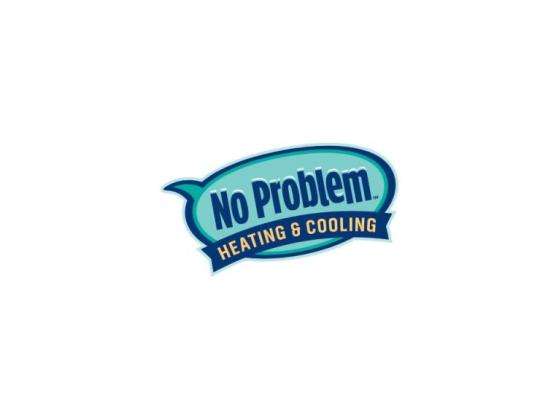 Logo for No Problem Heating and Cooling service