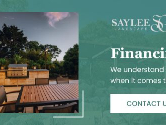 Ad for landscaping and project financing services