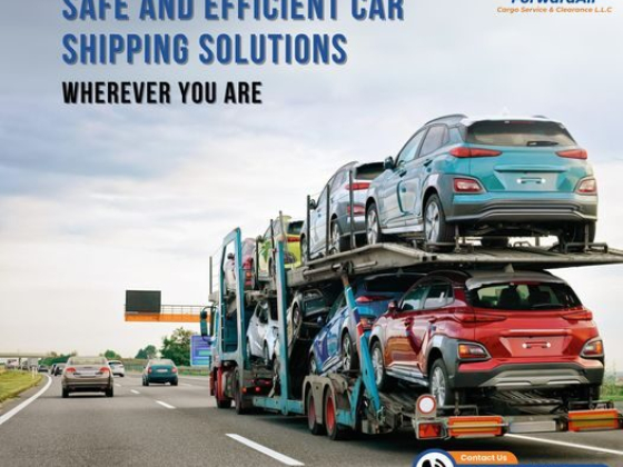 Efficient car shipping service advertisement