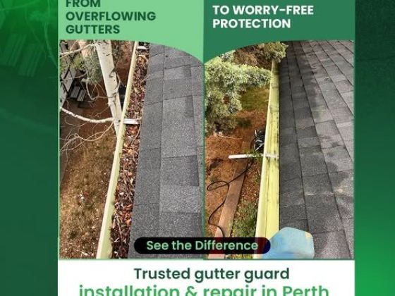 Trusted gutter guard installation and repair in Perth