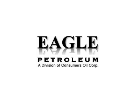 Logo of Eagle Petroleum under Consumers Oil Corp.