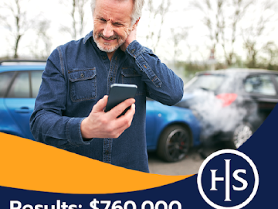 Neck injury settlement ad for $760,000