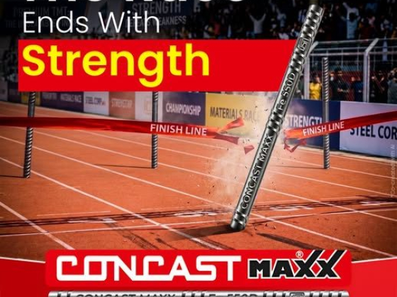 Concast Maxx steel depicted as strong in race