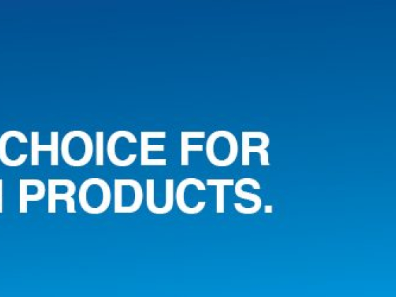 Animal health products ad featuring colorful parrot