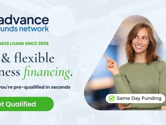 Fast business financing ad by Advance Funds Network