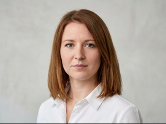 Portrait of a woman in a white shirt