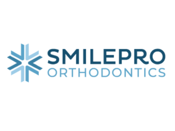 Logo for SmilePro Orthodontics with snowflake emblem
