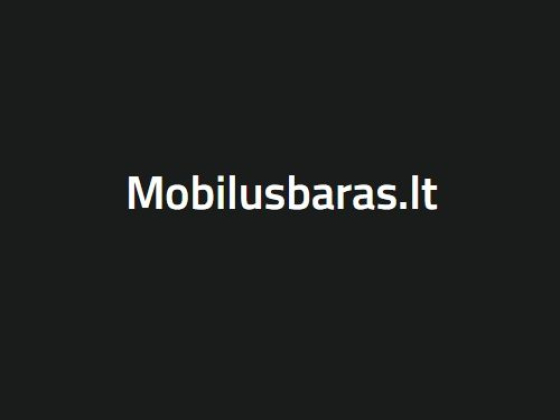 mobilusbaras
