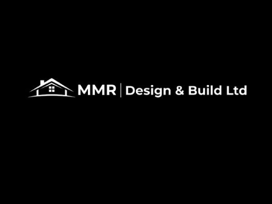 MMR Design & Build Ltd logo on black background