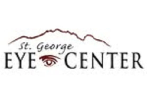Logo featuring an eye, text, and mountain outline
