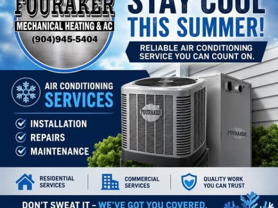 Stay cool with reliable air conditioning services this summer.