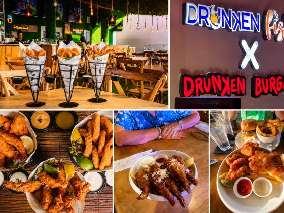 Drunken Fish Aruba is a top local fish restaurant in Aruba