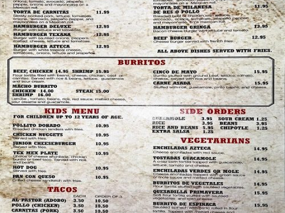 Azteca Mexican Restaurant
