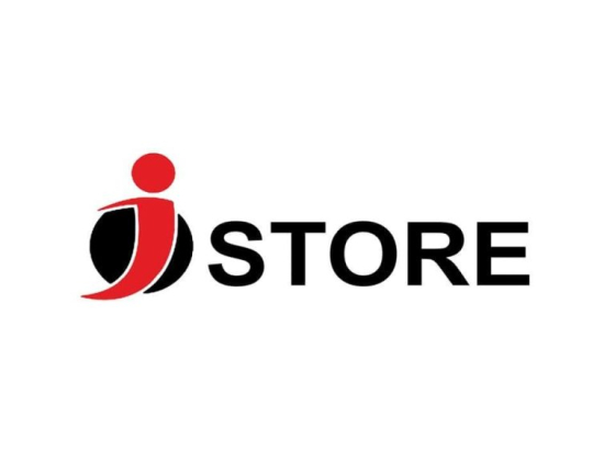 Brand logo featuring a stylized lowercase 'j'